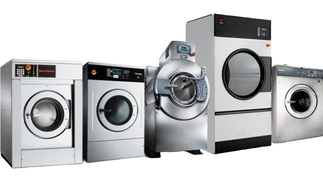 Commercial washers and dryers serviced by Extra Wrench